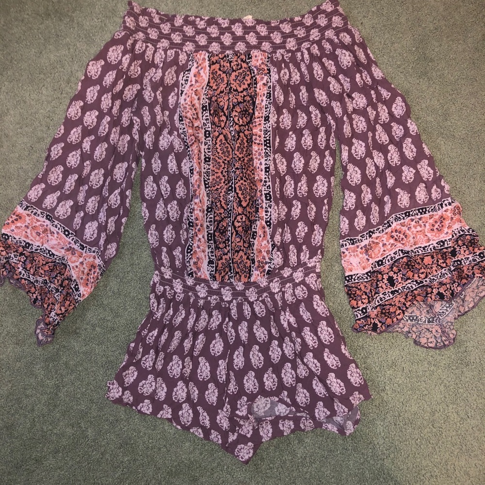 Off the shoulder romper